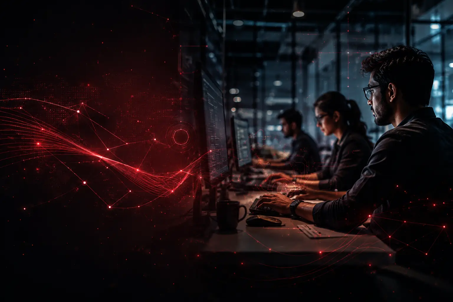 About Aurae Hero Visual — Engineering Team